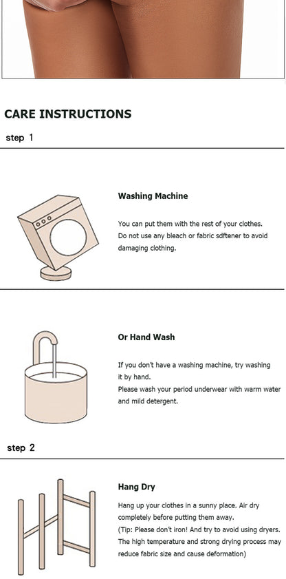 Sanliva Everyday Hero Periodenunterwäsche Weizenfarben