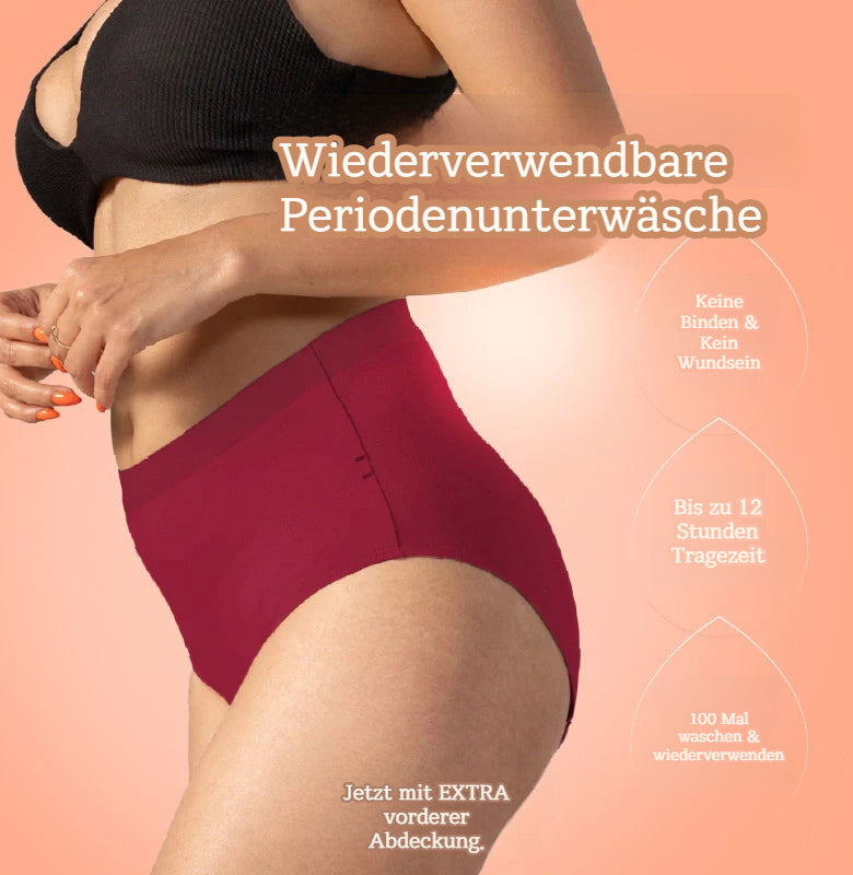 Sanliva Everyday Hero Periodenunterwäsche Karamellorange