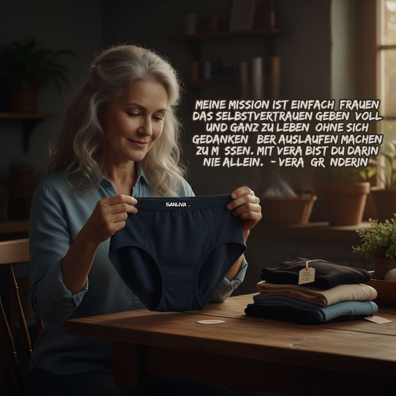 Sanliva Everyday Hero Periodenunterwäsche Weizenfarben