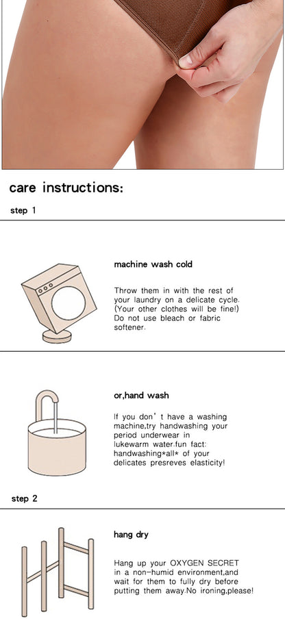 Sanliva Everyday Hero Periodenunterwäsche Weizenfarben