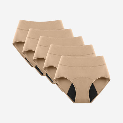 Sanliva Everyday Auslaufsichere Unterwäsche (5er-Pack)