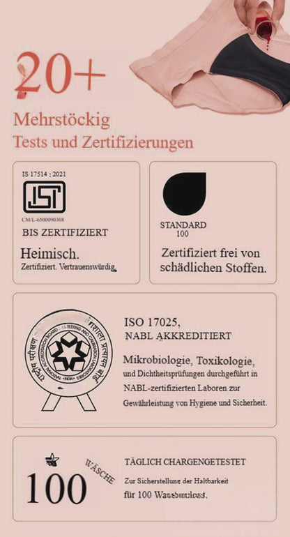 Sanliva Everyday Hero Periodenunterwäsche Weizenfarben